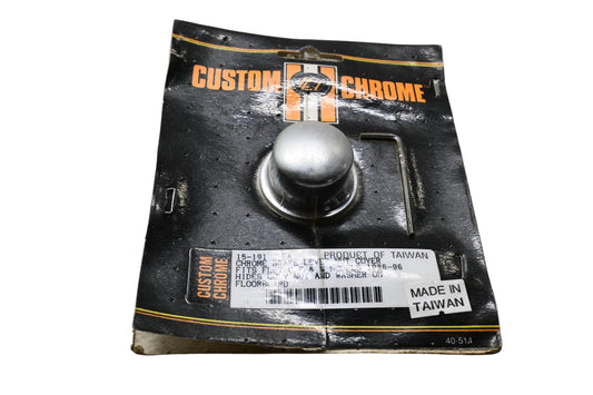 Custom Chrome 15-191 Chrome Brake Lever Nut Cover NOS