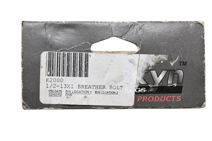 Kuryakyn K2000 Breather Bolts 1" Qty 2 NOS