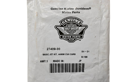 New OEM Harley-Davidson 27409-00 Basic Jet Kit NOS