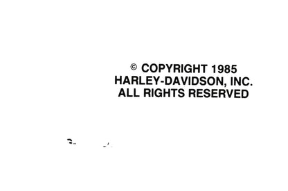 OEM Harley-Davidson 99484-85, HG-4.5M-3/91 Service Manual XL/XR Models 1000cc 4-Speed 1979 to 1985