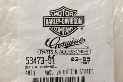 New OEM Harley-Davidson 53473-91 Outer Channel NOS