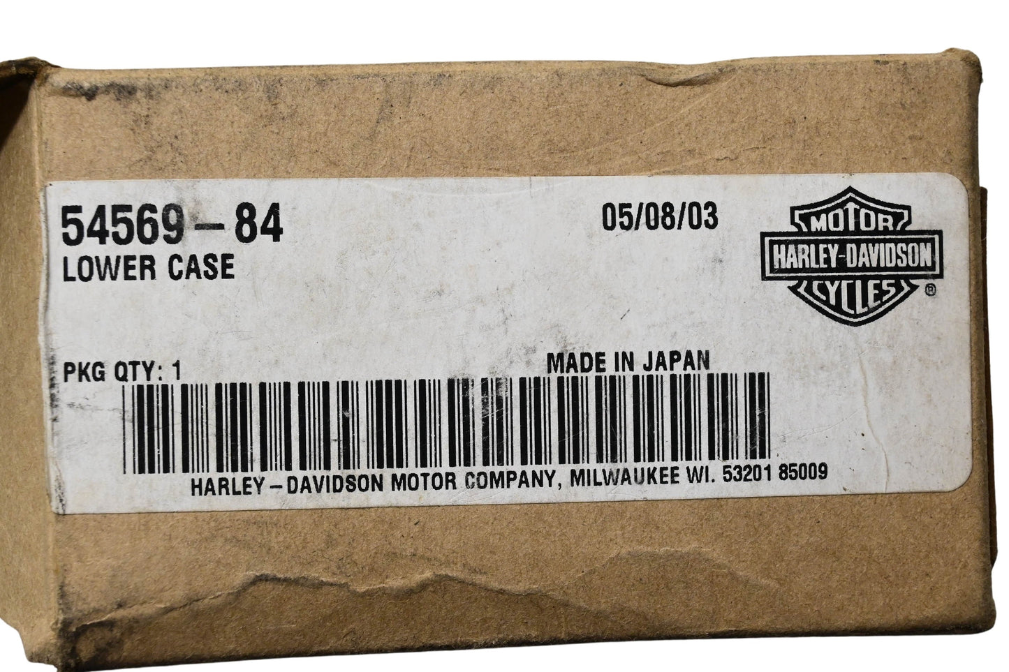 New OEM Harley-Davidson 54569-84 Shock Absorber Lower Case NOS