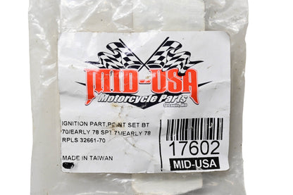 Mid-USA Motorcycle Parts 32661-70 Contact Point Kit NOS