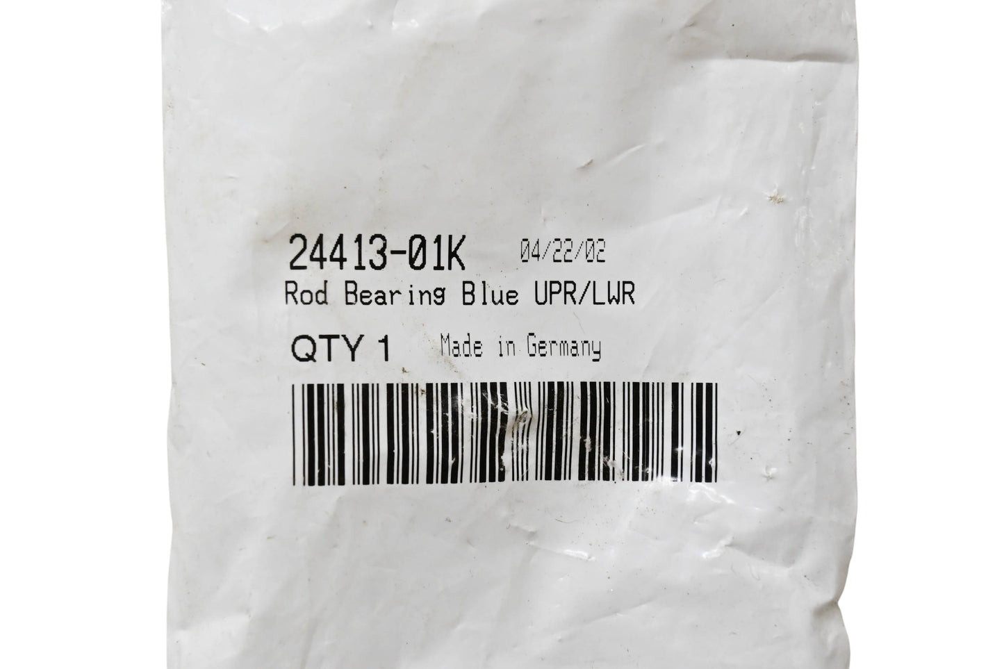 New OEM Harley-Davidson 24413-01K Rod Bearing Blue NOS