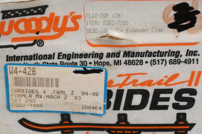 Woody's ESD2-7150, W4-428 Wear Bar Runner Kit NOS