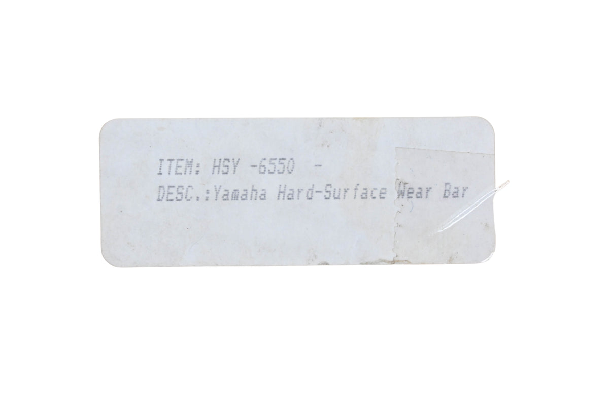 Woody's HSY-6550 Wear Bar Runner Kit NOS