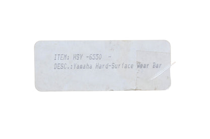 Woody's HSY-6550 Wear Bar Runner Kit NOS