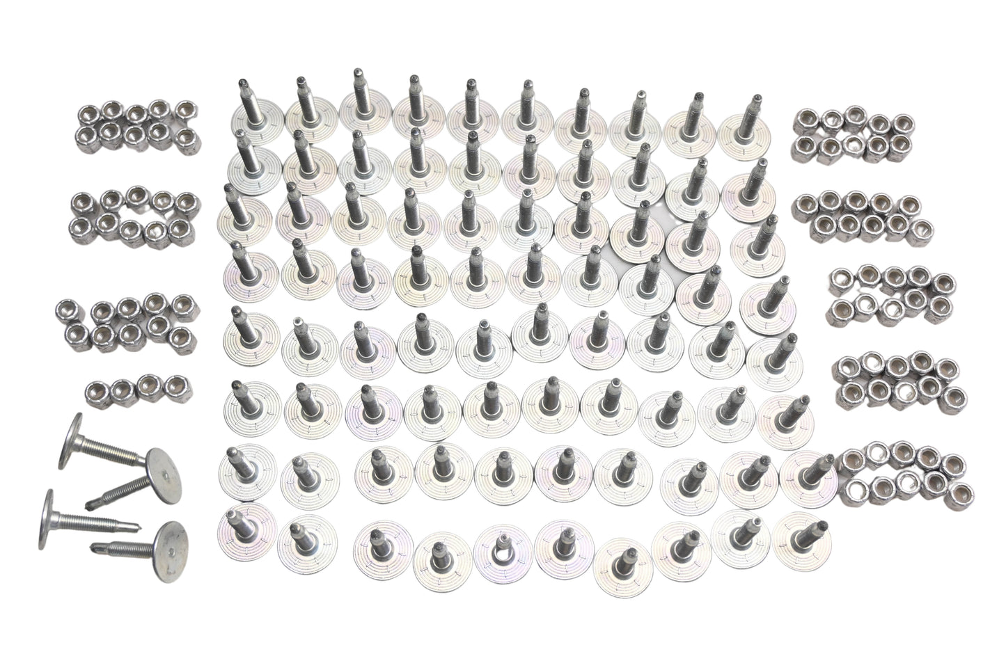 Woody's GMP-1450-84-1 Grand Master 1.450" 5/16" Stud & Nut Kit NOS