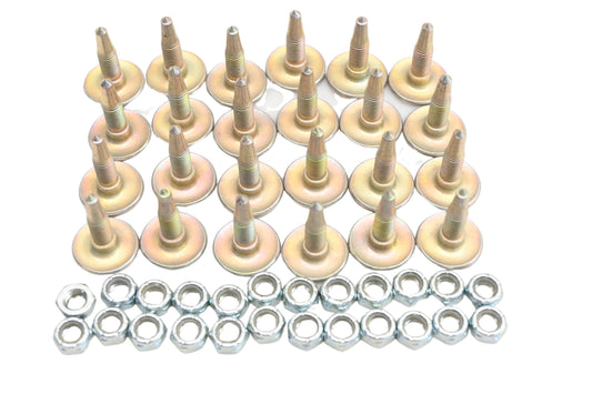 Woody's WPS-GSP6-1005 Gold Digger 1.00" Stud & Nut Kit NOS