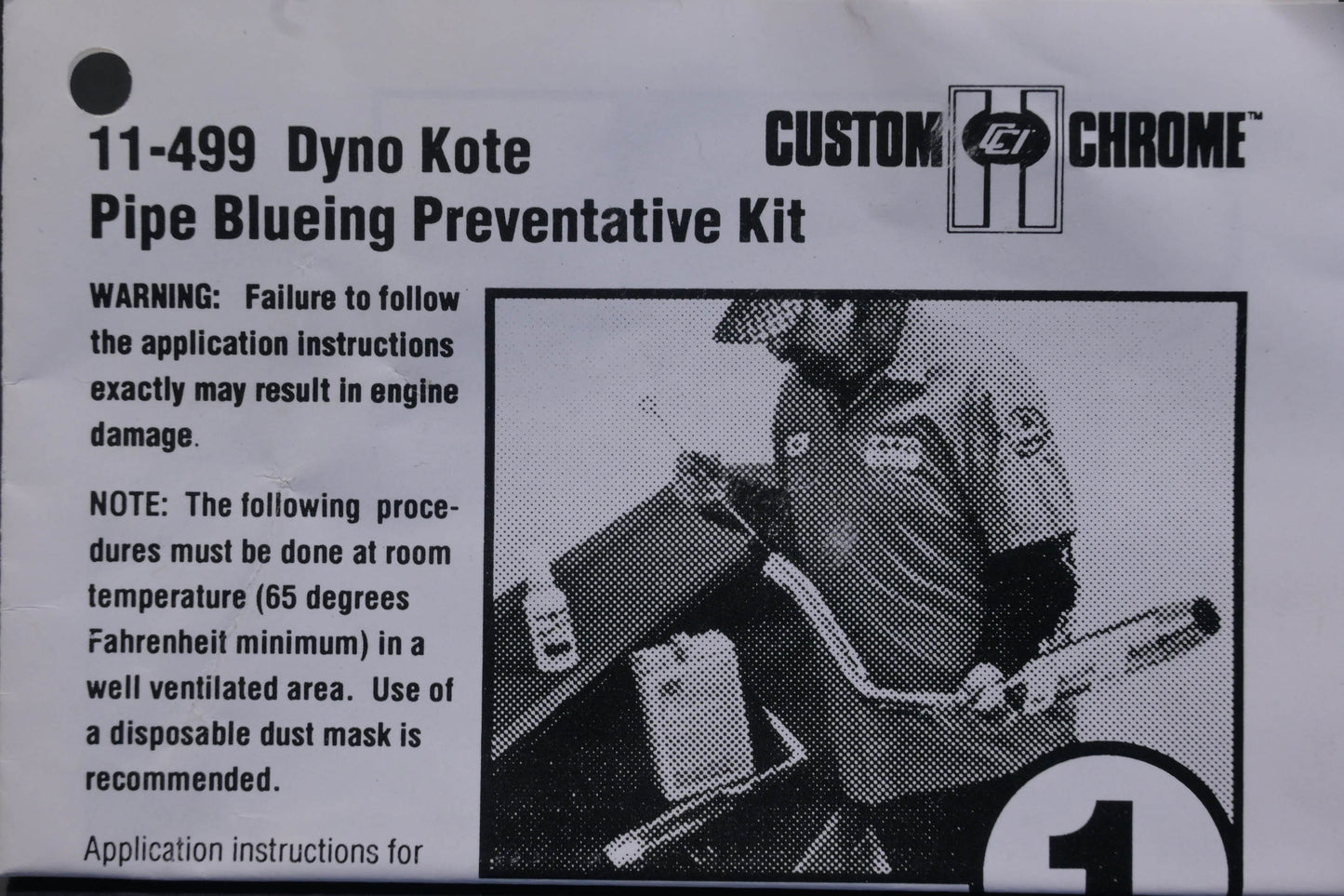 Dyno-Kote 11-499, 11499 Exhaust Coating Kit NOS