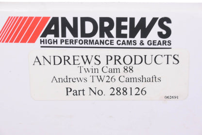 Andrews Products 288126 TW26 Twin 88 Cam kit NOS
