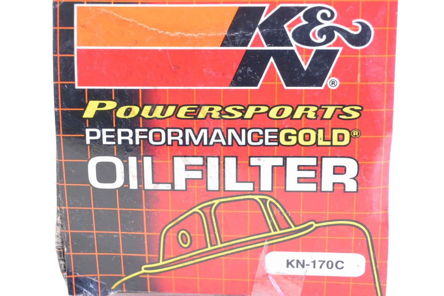 K&N KN-170C, 2001417 Powersports Oil-Filter NOS