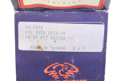 Twin Power 49-2676, 63796-77 3/4 Spin-On Oil Filter NOS