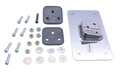 Custom Chrome 13199, 13-199 Chrome License Plate Mount Kit NOS
