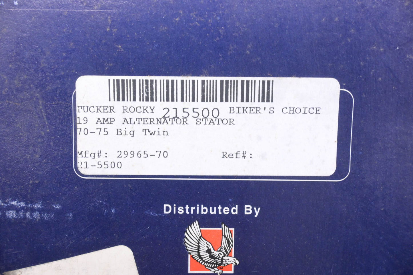 Twin Power 29965-70, 21-5500 19 AMP Alternator Stator NOS