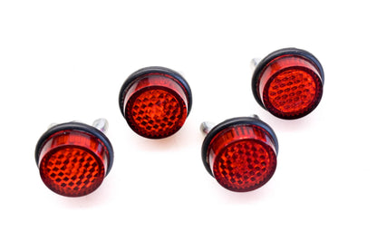 Aftermarket MT022-1 Red Plate Reflector Bolts Qty 3 NOS