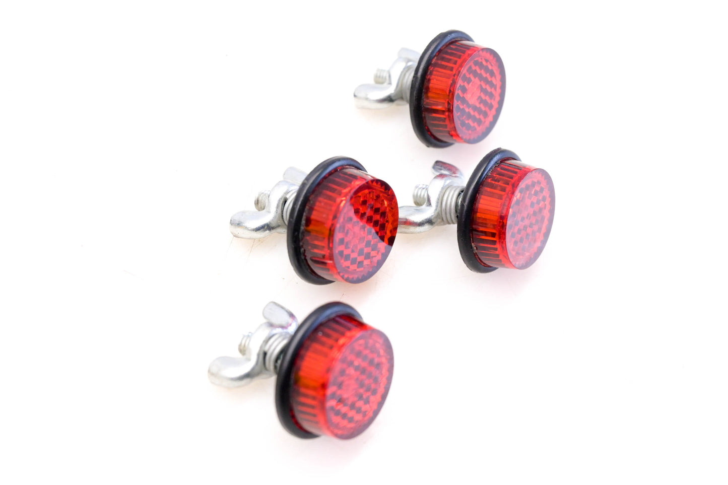 Aftermarket MT022-1 Red Plate Reflector Bolts Qty 3 NOS