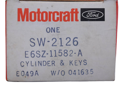 New OEM Ford SW-2126 , E6SZ-11582-A Cylinder & Key Assembly NOS
