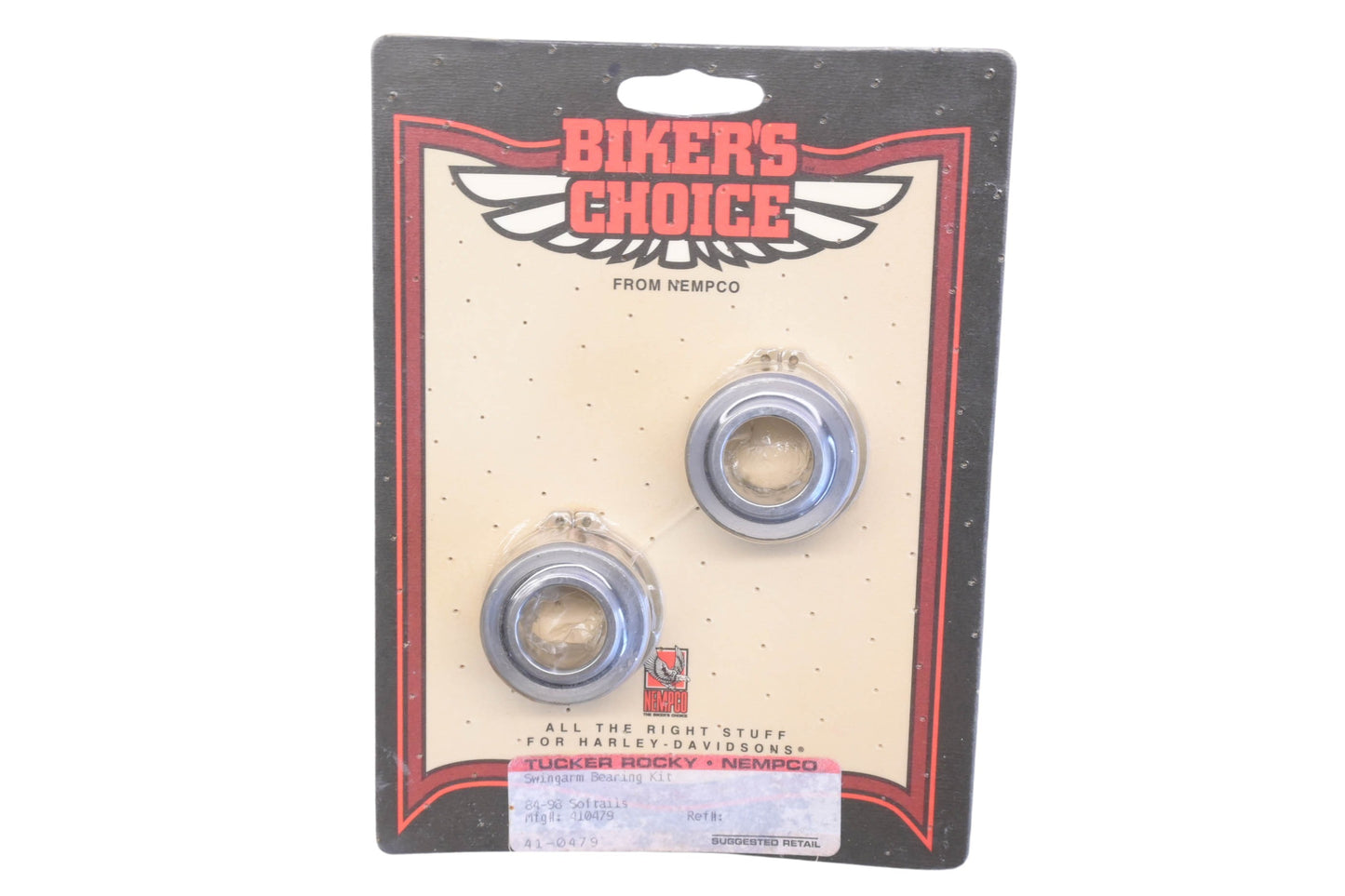 Bikers Choice 410479, 41-0479 Swingarm Bearing Kit NOS