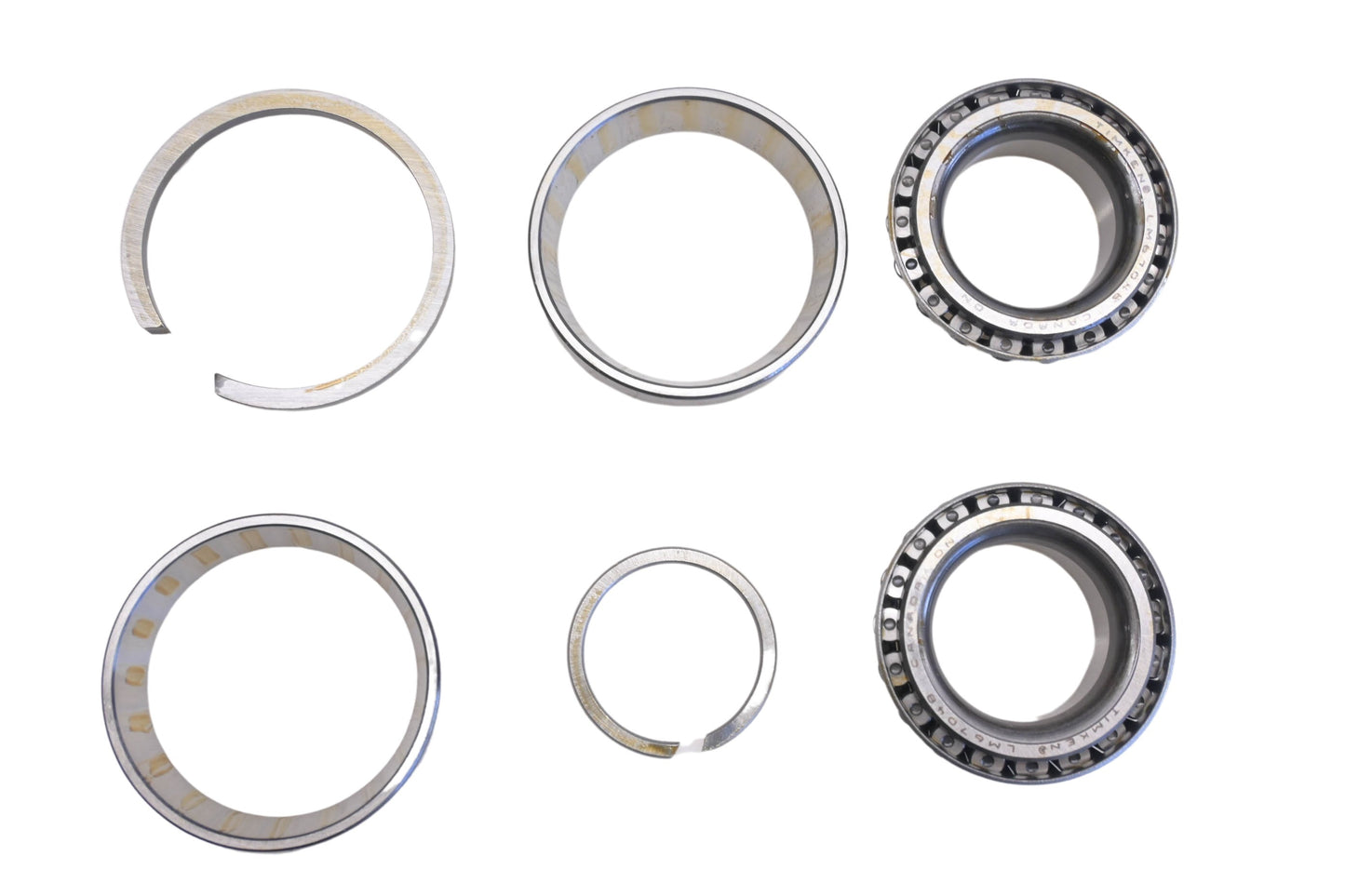 Timken 030346, LM67048, 9C026 Left Crankcase Bearing Kit NOS