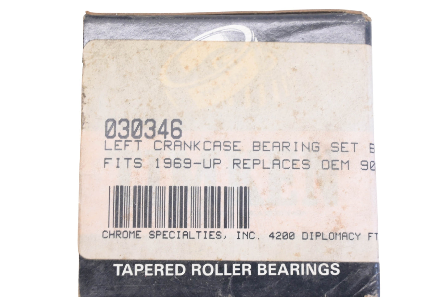 Timken 030346, LM67048, 9C026 Left Crankcase Bearing Kit NOS