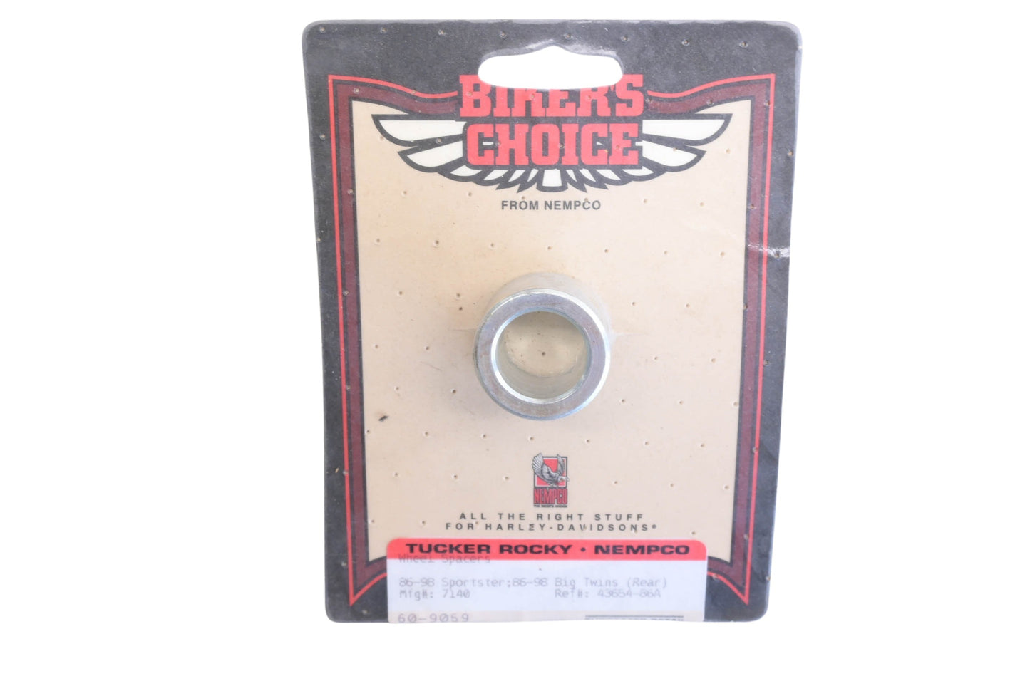 Bikers Choice 7140, 43654-86A, 60-9059 Wheel Spacer NOS
