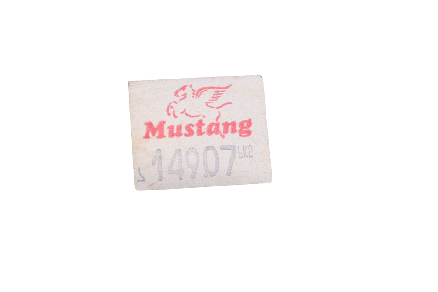 Mustang 14907 Eagle Head Leather Wallet NOS
