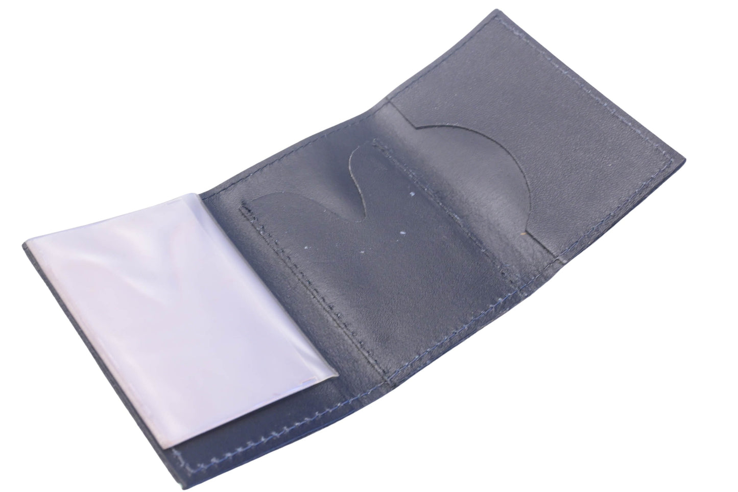 Mustang IM007-12 Engine "Live 2 Ride" Leather Wallet NOS
