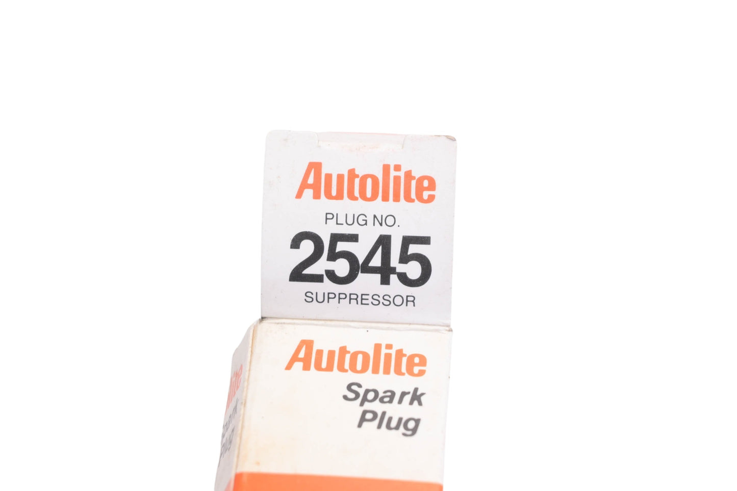 Autolite 2545 Spark Plugs Qty 2 NOS