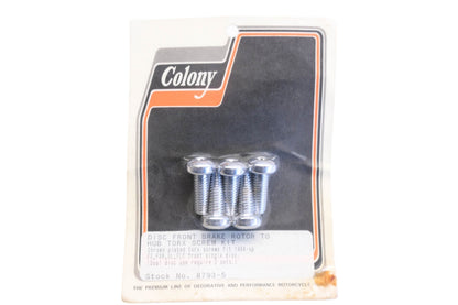 Colony 8793-5 Front Brake Rotor Screw Kit NOS
