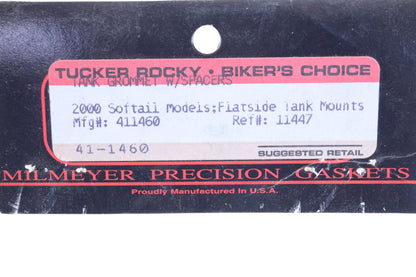 Milmeyer Precision Gasket 411460, 11447, 41-1460 Tank Grommet & Spacers Qty 2 NOS
