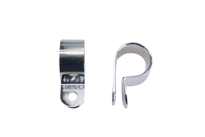 Biker's Choice 92535, 45-9022 1/2'' Chrome Plastic Clamps Qty 2 NOS