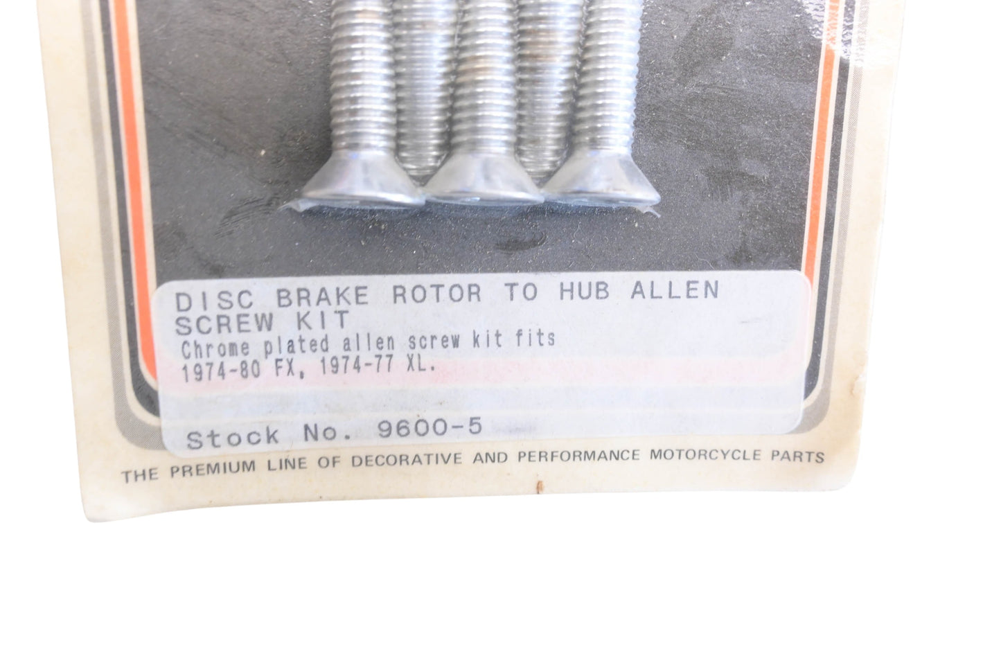 Colony 9600-5, 96005, 35-657 5/16'' Brake Rotor Hub Allen Screw Kit NOS