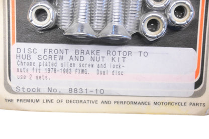 Colony 8831-10, 04-4295 Front Brake Rotor Hardware Kit NOS