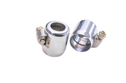 Biker's Choice 212151, 21-2151 3/8'' Chrome Connectors Qty 2 NOS