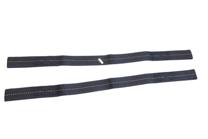 Custom Chrome 19611, 19-611 Black Nylon Tie-Down Helpers Qty 2 NOS