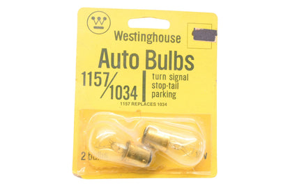 Westinghouse 1157/1034 12V Auto Bulb Kit Qty 2 NOS