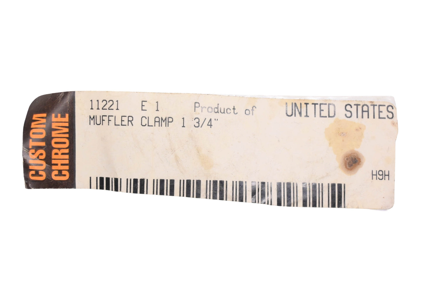 Custom Chrome 11221, 11-221 1 3/4'' Muffler Clamp NOS