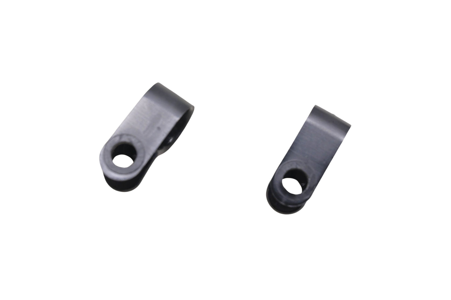 Custom Chrome 13-210, 13210 3/8'' Universal Black Clips Qty 2 NOS