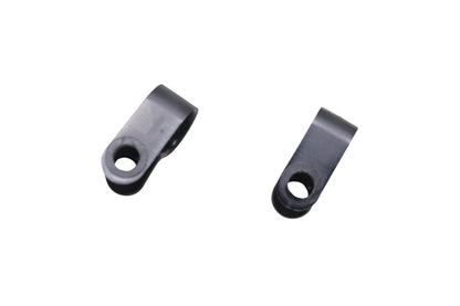 Custom Chrome 13-210, 13210 3/8'' Universal Black Clips Qty 2 NOS