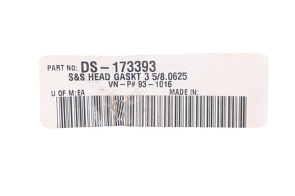 James Gaskets 93-1016, 931016, DS-173393 3 5/8'' 0.625'' Head Gasket NOS