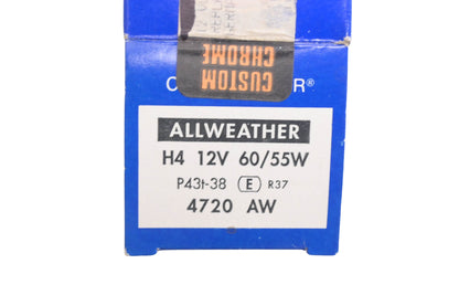 CandlePower 4720AW H4 12V 60/55W Bulb NOS