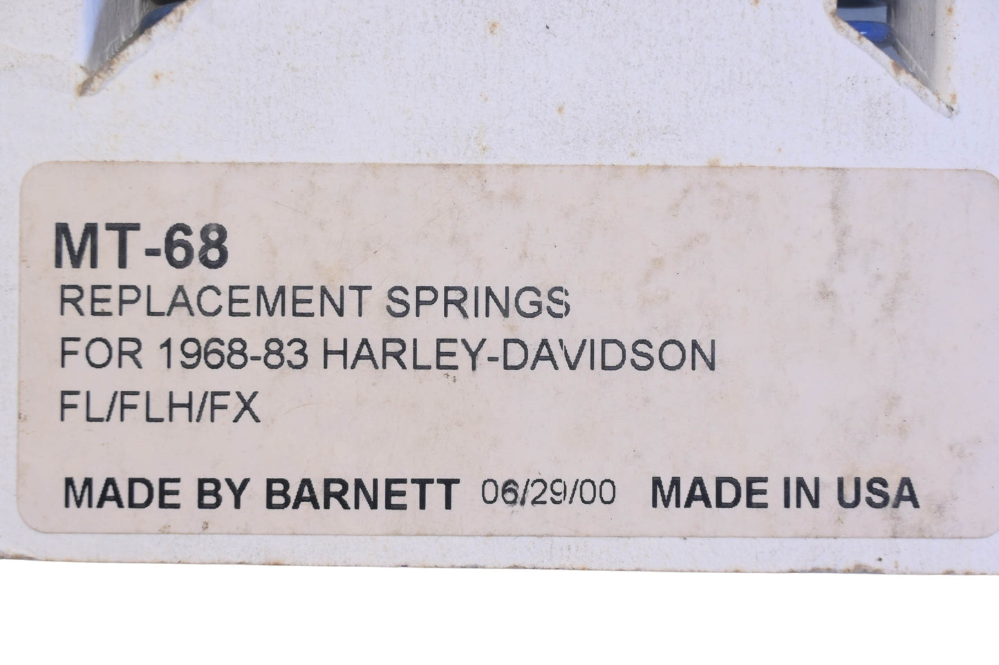 Barnett MT-68, 14958 Clutch Spring Kit NOS