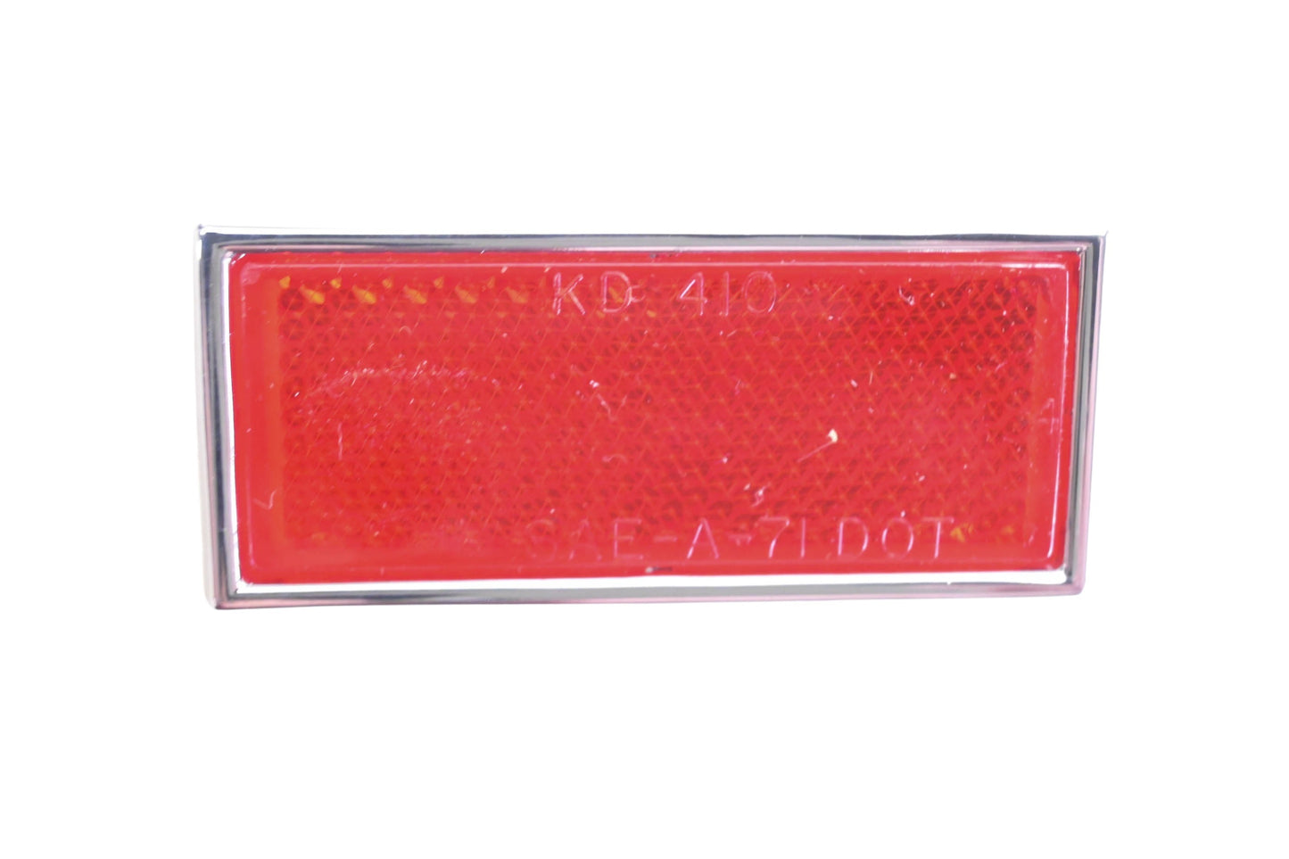 Chrome Specialties L17BB, 230236, 59255-72 Rear Fender Red Reflector NOS