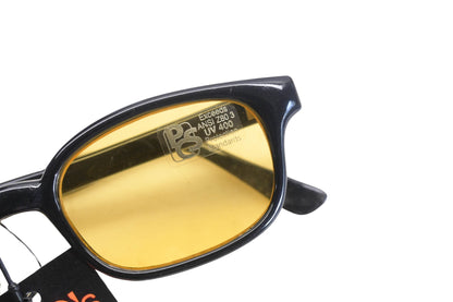 KD'S MS010-6 UV 400 Riding Shades Yellow Tint NOS