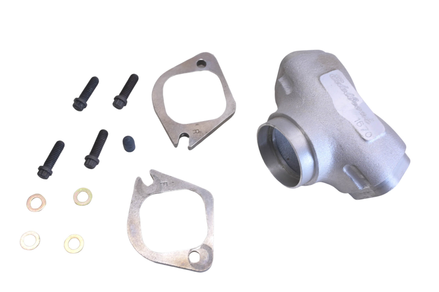 Edelbrock 1669, 1670 Carburetor Intake Manifold Kit NOS