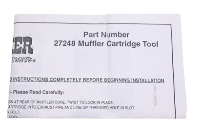 Hooker 27248, 65-0743 Muffler Cartridge Tool Kit NOS