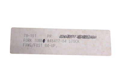 Custom Chrome 78-191, 45417-84 Fork Tube NOS