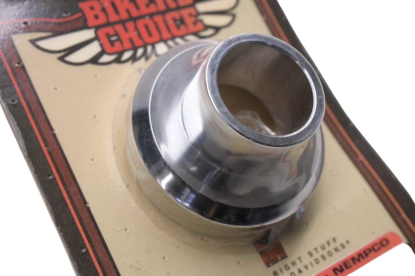 Biker's Choice 49-2769, 301640 Chrome Steering Head Cup NOS