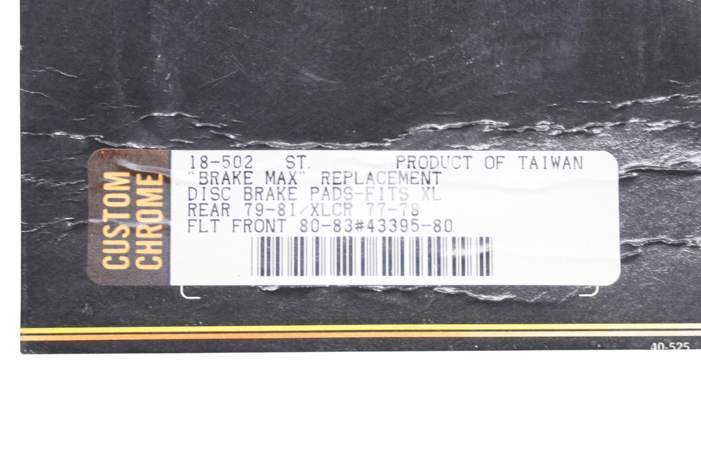 Custom Chrome 18-502, 43395-80 Disc Brake Pads NOS